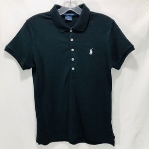 Ralph Lauren Black Polo. 100% Cotton.